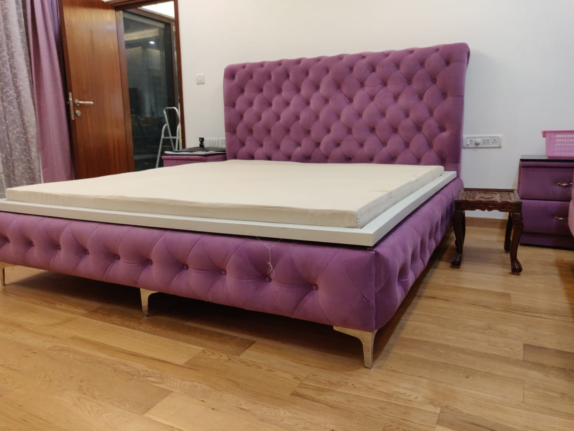 Upholstery Bed Queen Size 78*60