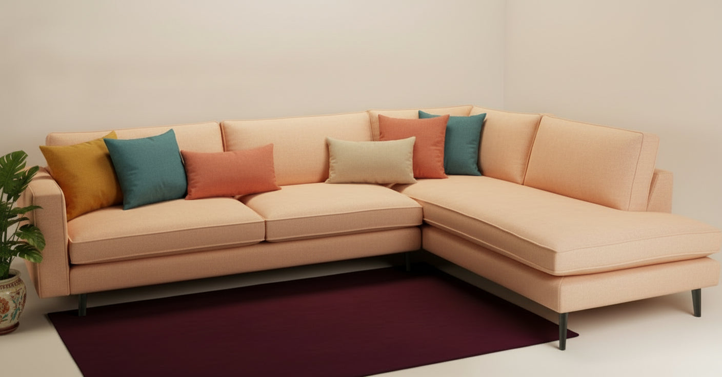 L shape sofa