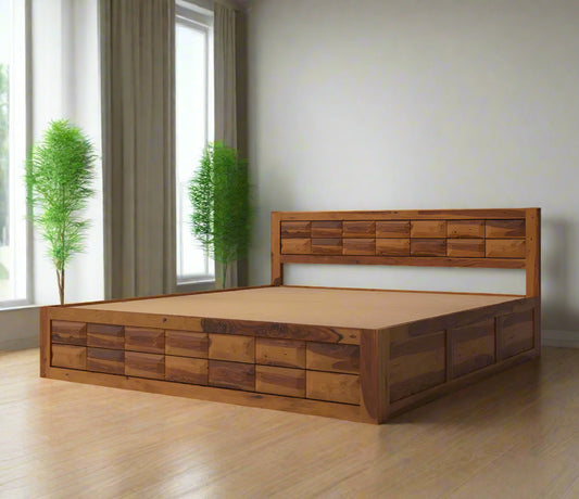 Sheesham Cot Queen Size 78*60