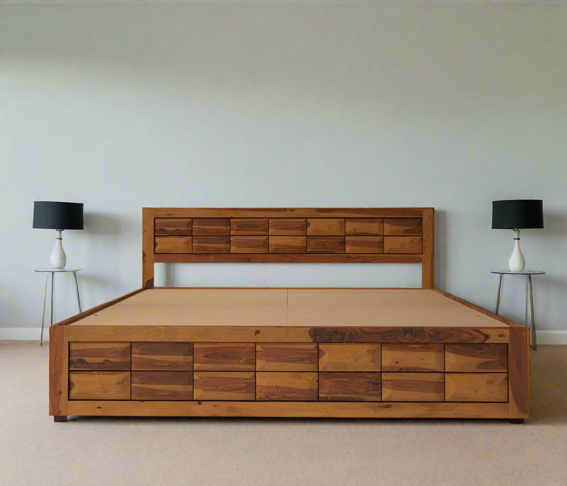 Sheesham Cot Queen Size 78*60