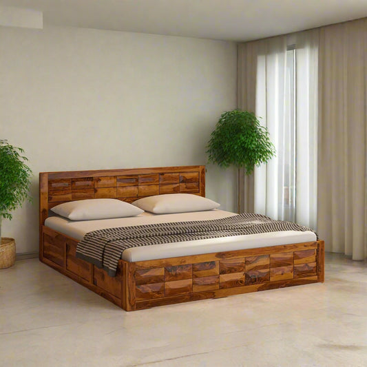 Sheesham Cot Queen Size 78*60